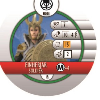 Heroclix Thor: Dark World H003 Einherjar Soldier