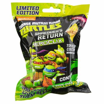 Heroclix TMNT3 Single Figure Foil Booster