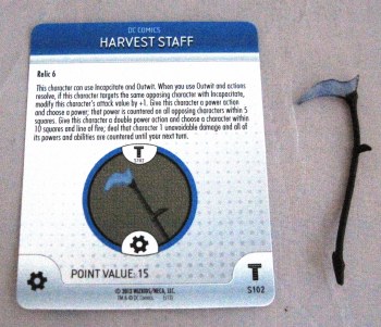 Heroclix Teen Titans S102 Harvest Staff