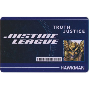 Heroclix World's Finest ID WFID-018 Hawkman ID Card