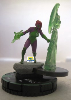 Heroclix War of Light 020b Laira (Green)