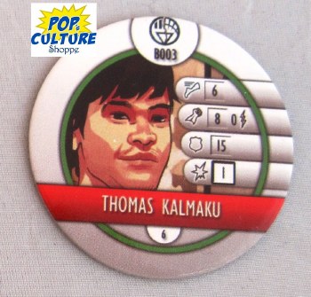 Heroclix War of Light B003 Thomas Kkalmaku Bystander Token