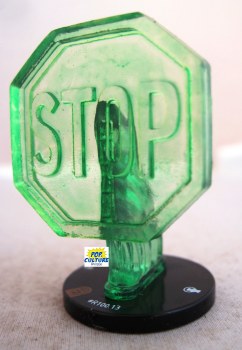 Heroclix War of Light R200.13 Stop Sign (Green)