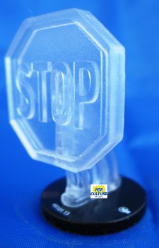 Heroclix War of Light R201.13 Stop Sign (White)