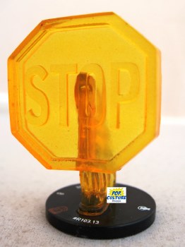 Heroclix War of Light R203.13 Stop Sign (Orange)