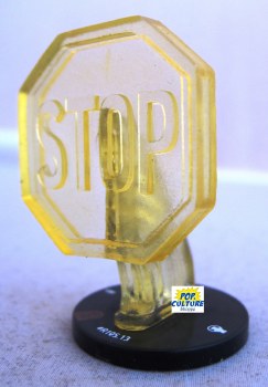 Heroclix War of Light R205.13 Stop Sign (Yellow)