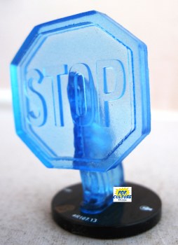 Heroclix War of Light R207.13 Stop Sign (Blue)