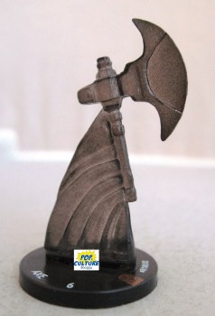 Heroclix War of Light R208.02 Axe (Black)