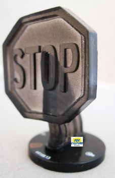 Heroclix War of Light R208.13 Stop Sign (Black)