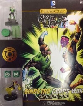 Heroclix War of Light Sinestro Scenerio Pack