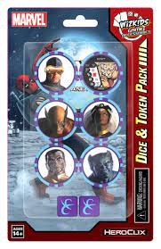 Heroclix X-men Rise and Fall Dice &amp; Token Pack