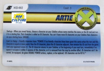 Heroclix X-Men Xavier's School ID-02 Artie