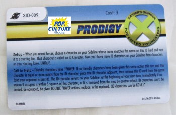 Heroclix X-Men Xavier's School ID-09 Prodigy