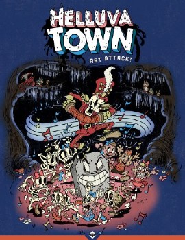 Helluva Town RPG Art Attack!