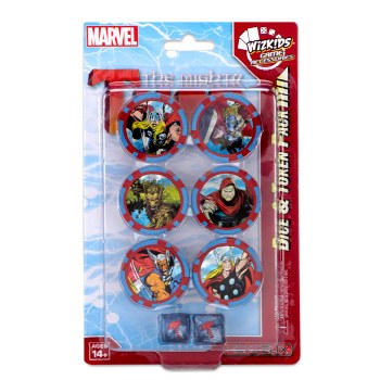 Heroclix Mighty Thor Dice &amp; Token Pack