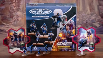 HeroScape: G.I. Joe: Cobra Troopers And Cobra Flight Pod Army Expansion