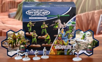 HeroScape: G.I. Joe: Greenshirts and Battle Copter Army Expansion