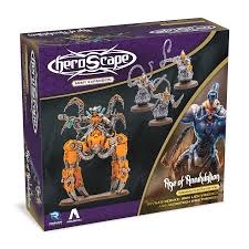 HeroScape: Revna's Rebuke: Iron Lich Viscerot and Necrotech Wraithders