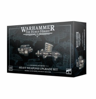 Warhammer The Horus Heresy: Legiones Astartes Heavy Weapons Upgrade Set - Heavy Bolters and Missile Launchers