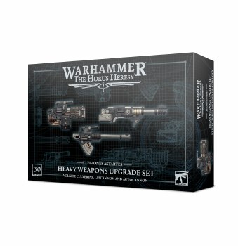 Warhammer The Horus Heresy: Liber Astartes Heavy Weapons Upgrade Set - Volkite Culverns, Lascannon and Autocannon