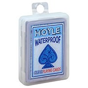 Hoyle Waterproof Clear Playing Cards