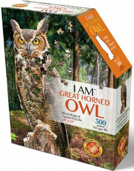I Am Great Horned Owl - 300 Pieces
