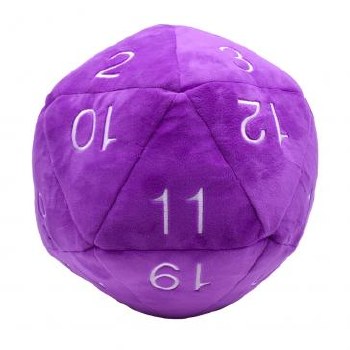 Ultra Pro: Jumbo d20 Plush - Purple