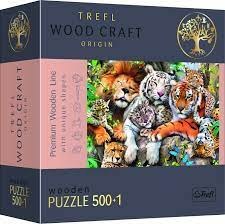 Jungle Cats Wooden Puzzle