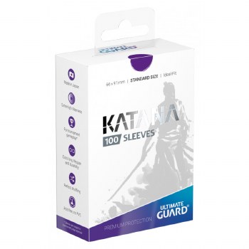 Katana Standard Sleeves: 100 Purple
