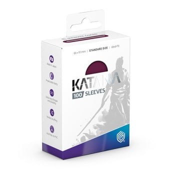 Katana Standard Sleeves: Radiant Plum