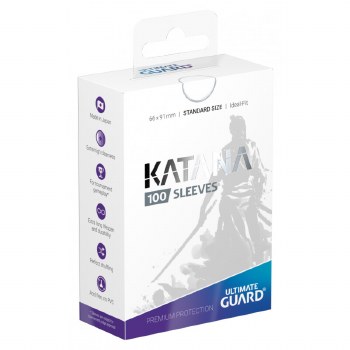 Katana Standard Sleeves: 100 White