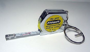 Mini Tape Measure Keychain