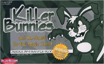 Killer Bunnies Quest: Ominous Onyx Booster Deck