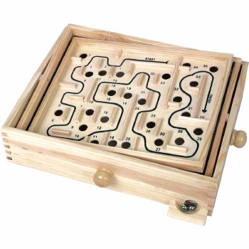Wooden Labyrinth