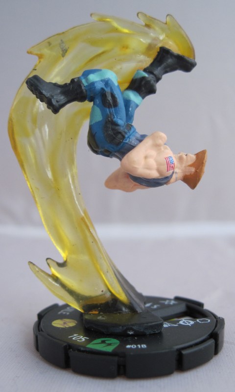 Street Fighter Heroclix 018 Guile Uncommon