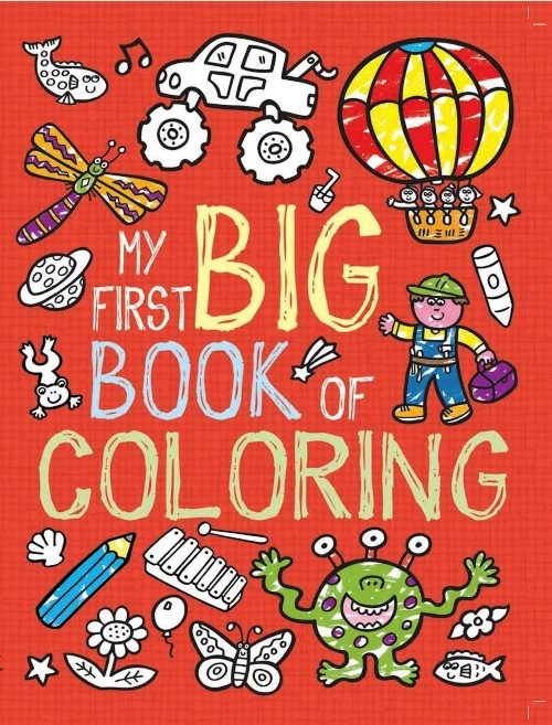 My First BIG Coloring Book - Pop's Culture Shoppe