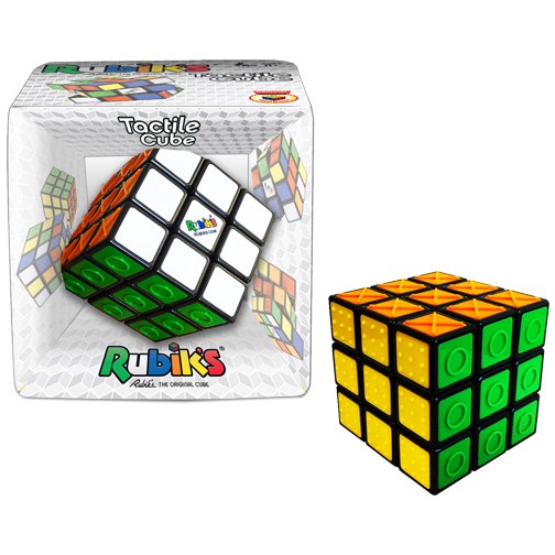 Rubik's Cube 3x3 Tactile Cube - Pop's Culture Shoppe