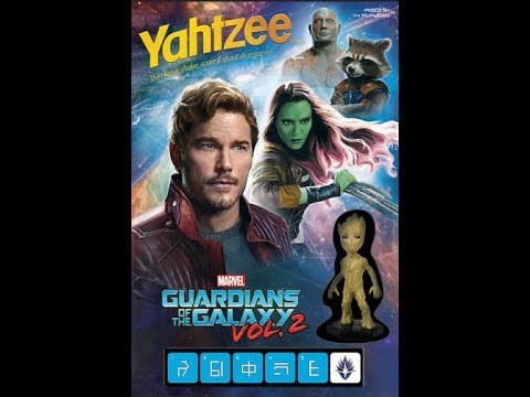 Yahtzee Guardians Of The Galaxy Vol 2 Pop S Culture Shoppe