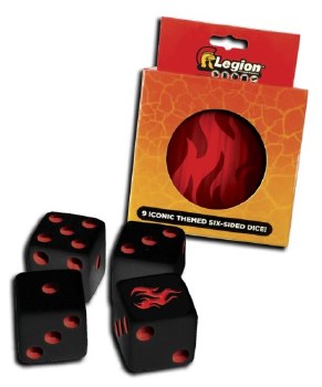 Legion Iconic Fire D6 Tin