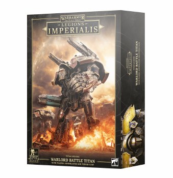 Warhammer The Horus Heresy: Legions Imperialis - Warlord Battle Titan with Plasma Annihilator and Power Claw