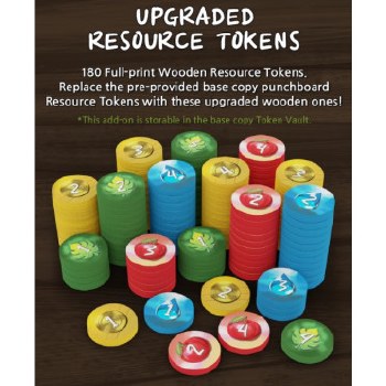 Life of the Amazonia: Upgraded Resource Tokens