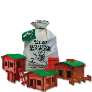 Log Building Set: Cabin Pouch