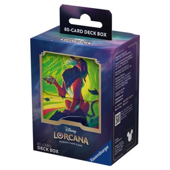 Lorcana Deck Box Scar 80