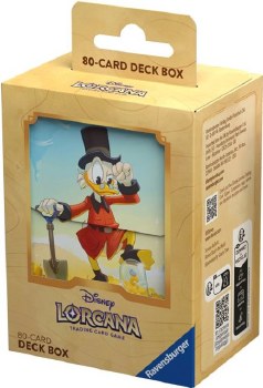Lorcana 80-card Deck Box: Scrooge McDuck