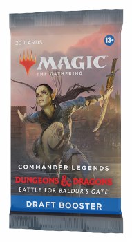 Magic: the Gathering Commander Legends: Battle for Baldur's Gate Draft Booster Pack