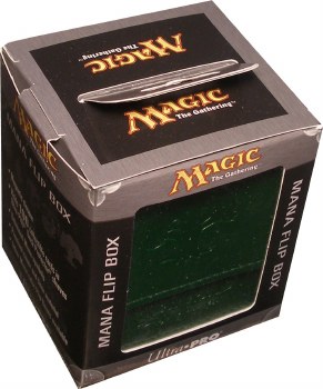 Magic the Gathering Ultra Pro Green Mana Flip Box
