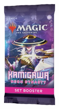 Magic the Gathering: Kamigawa: Neon Dynasty Set Booster Pack