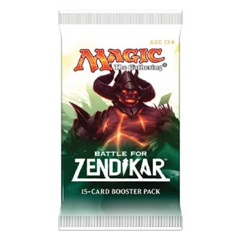 Magic the Gathering Battle for Zendikar Booster Pack