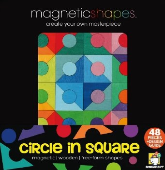 Magnetic Shapes Circle in Square