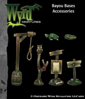 Malifaux: Bayou Bases Accessories